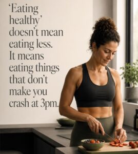 Simple ingredients prepared for an easy meal on a busy day